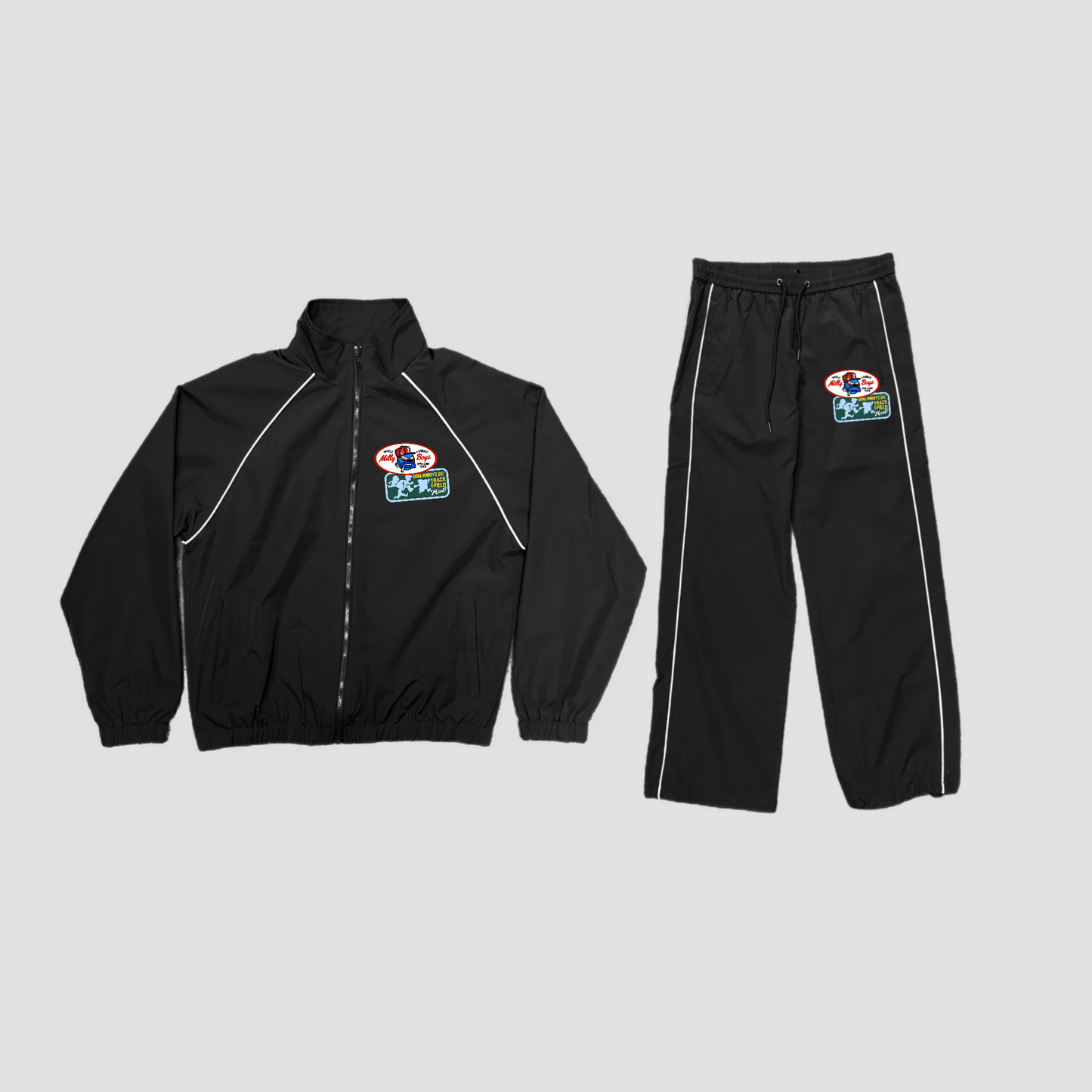 MillyBoyz x DoujhBoyz nylon tracksuit