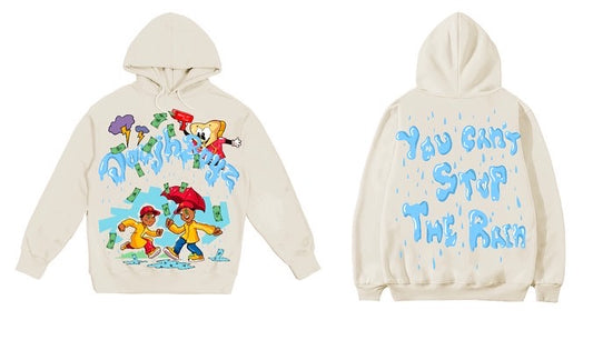 Cream You Can’t Stop The Rain Hoodie