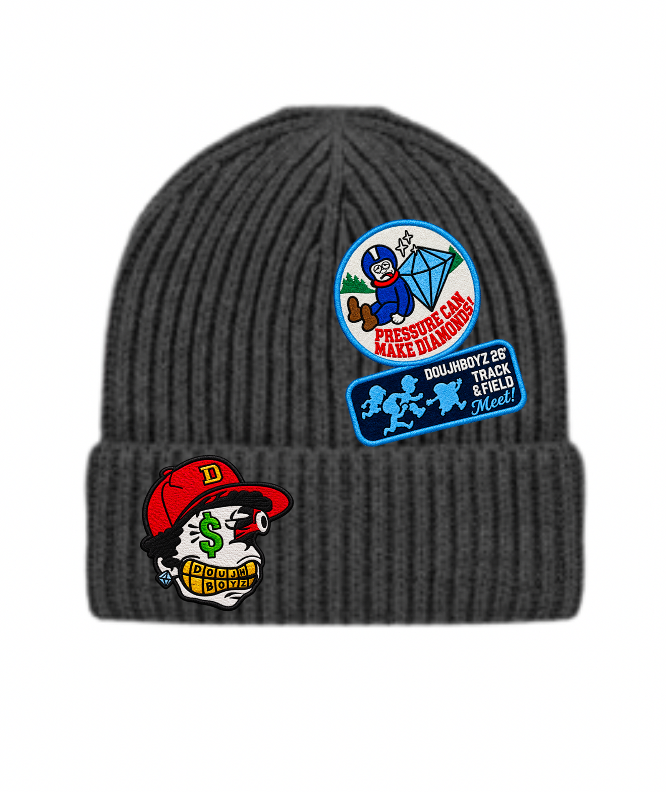 Doujh. Knitted beanies