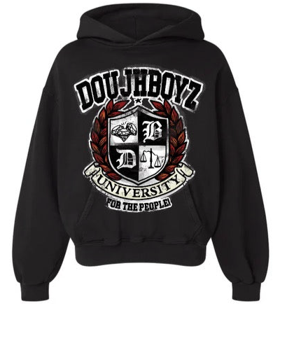 DOUJHBOYZ university hoodie