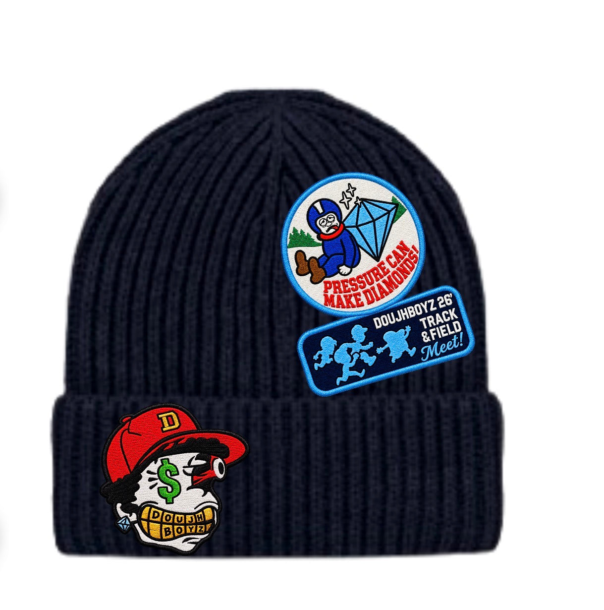 Doujh. Knitted beanies
