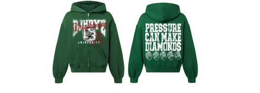 Pressure university zip up