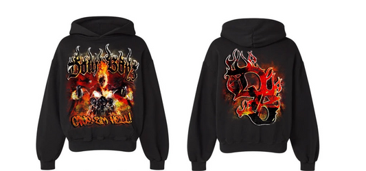 City on fire “ Give em ” hoodie