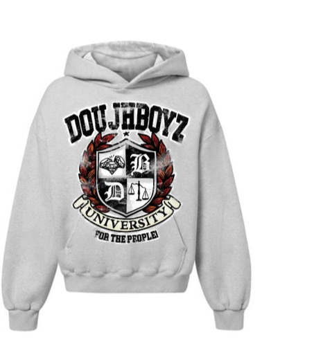 DOUJHBOYZ university hoodie