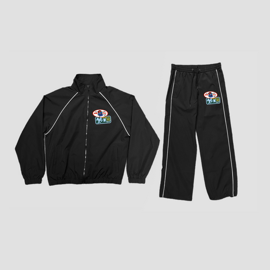 MillyBoyz x DoujhBoyz  nylon tracksuit