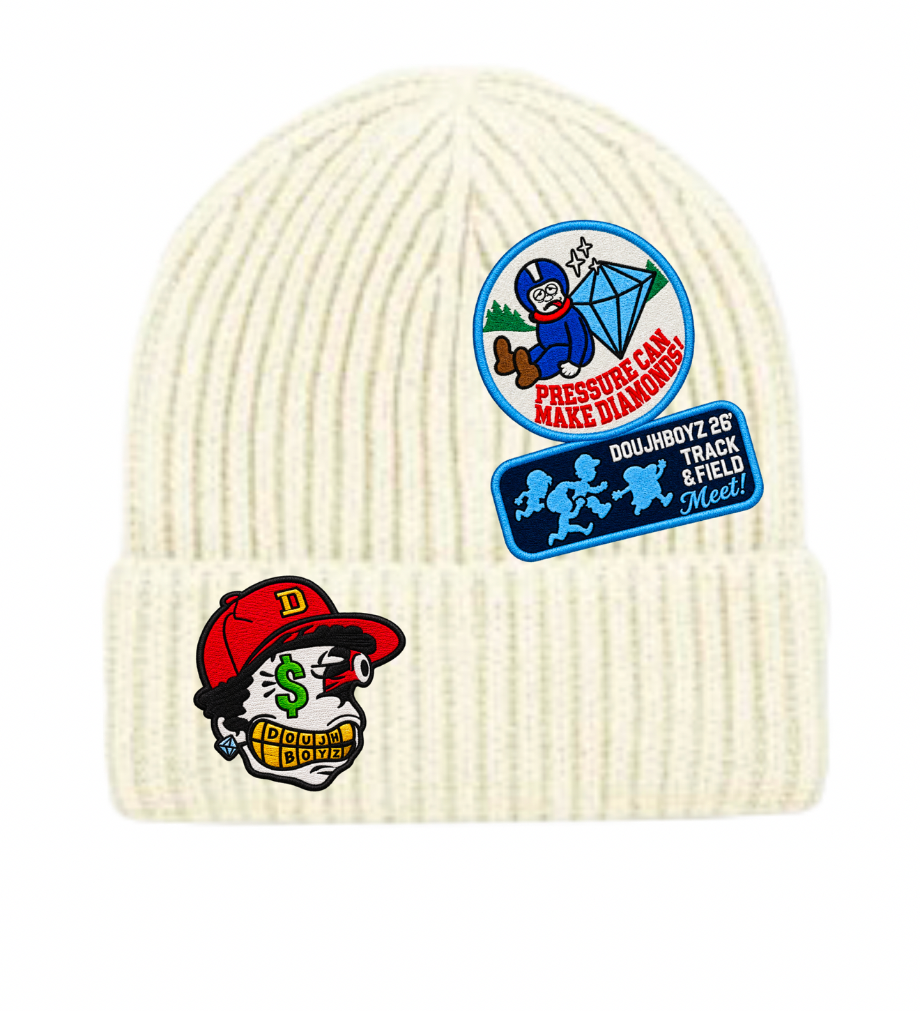 Doujh. Knitted beanies