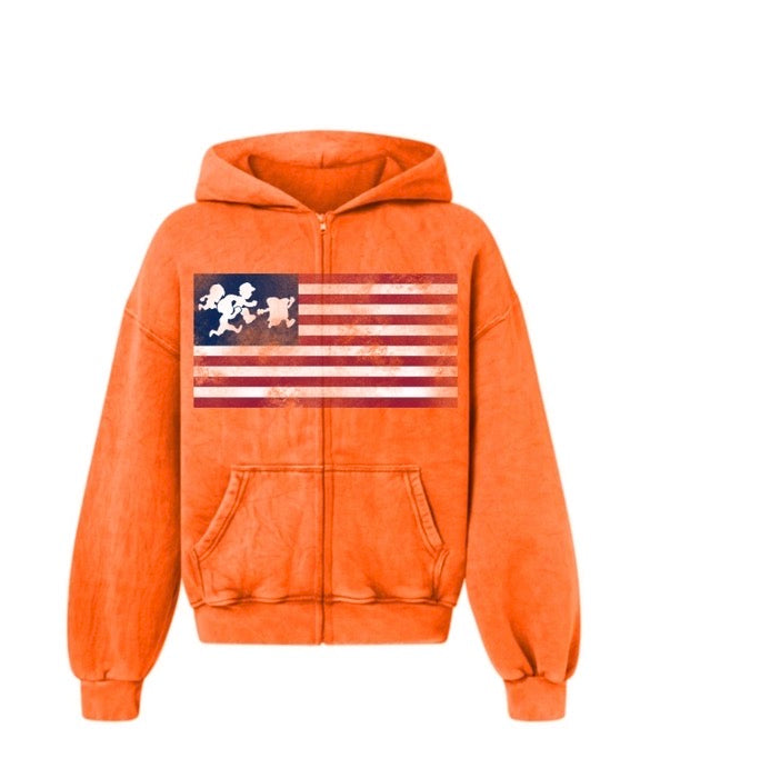 DB flag zip up