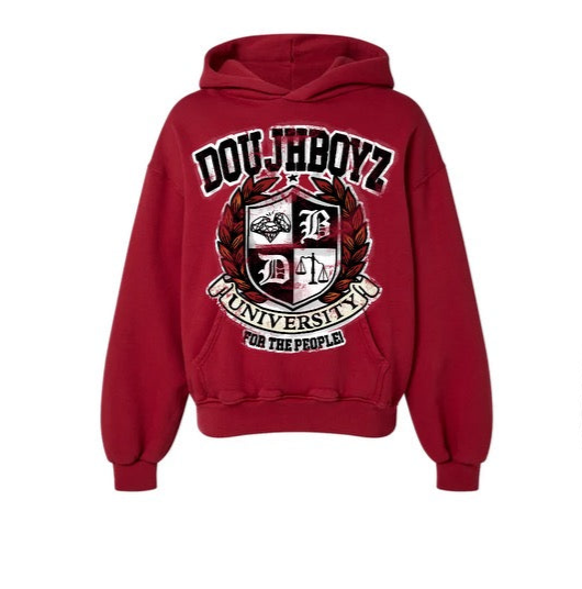 DOUJHBOYZ university hoodie